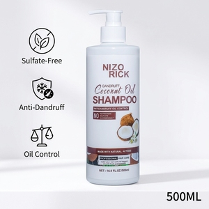 Shampooing Antichute Professionnel à Marque Blanche en Gros, Nettoyant en Profondeur, Contrôle du Sébum, à la Noix de Coco, <span class=keywords><strong>Sans</strong></span> Parabènes, Soin Capillaire Professionnel - Product Image 3