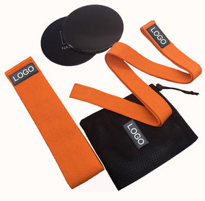 Bandas Elásticas de Resistencia para Fitness, Color Crema Marrón, Personalizables, para Ejercicios de Glúteos - Product Image 4