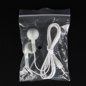 White Disposable Earphones Cheapest Mobile Headsfree Earphone For Bus Or Plane Train For School Gift One Time Use - Product Image 3