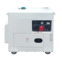 Großhandel 2KW bis 12KW Dieselgenerator mit Autostart, Elektrisch Luftgekühlter Motor, 230V Nennleistung, Geräuscharm, Offener Typ für Industrielle Anwendungen