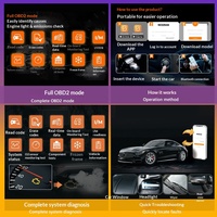 Sistema de Diagnóstico Completo para Vehículos Z100, Detector de Fallas de Automóviles, Versión Móvil 9, Funciones Especiales OLIVER, Compatible con Automóviles para Comercio Exterior