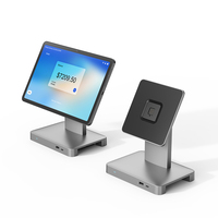Tablette Android POS 12 pouces avec écran tactile NFC pour affichage de la commande en cuisine (KDS), fixation murale, pour restaurant, OEM