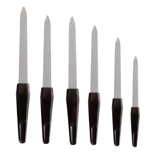 Cá nhân Frosted Durable Double Sided <span class=keywords><strong>Nail</strong></span> tập tin với thủy tinh và nhựa thẳng xử lý <span class=keywords><strong>Nail</strong></span> công cụ chăm sóc cho Salon sử dụng - Product Image 1