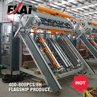 Machine à clouer les palettes en bois contrôlée par PLC FENGKAI Sie SF9025, machine à fabriquer des palettes à grande vitesse et à faible consommation de main-d'œuvre