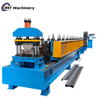 Machine de formage de rouleaux M automatique à grande vitesse avec cadre en acier, commande PLC et poinçonnage en ligne