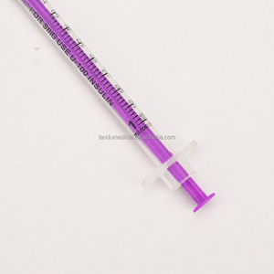 Jeringa <span class=keywords><strong>de</strong></span> <span class=keywords><strong>Insulina</strong></span> Morada <span class=keywords><strong>de</strong></span> 1 ml, 31G x 8 mm, <span class=keywords><strong>Precio</strong></span> <span class=keywords><strong>de</strong></span> Fábrica, Paquete Individual - Certificación CE Veterinaria - Product Image 4
