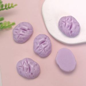 Breloques pour boucles d'oreilles, chewing-gum mignon, bonbons <span class=keywords><strong>de</strong></span> dessin animé, résine DIY, plat, alimentaire, cabochon, pendentif <span class=keywords><strong>de</strong></span> bijoux, cadeau fait <span class=keywords><strong>maison</strong></span> - Product Image 6