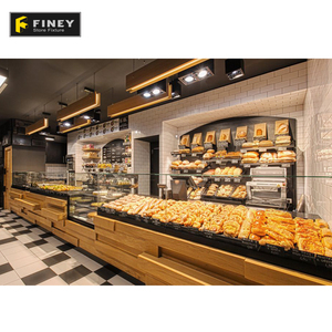 Kunden spezifische Donut Display Stand Schrank Einzelhandel Donut Store Innen layout Dekoration Donut Shop - Product Image 1