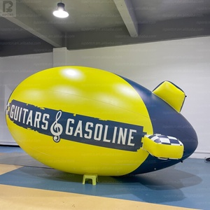 <span class=keywords><strong>Zeppelin</strong></span> Gonfiabile Gigante da 5m con Logo Personalizzato per Pubblicità Aerea/Decorazione Eventi/Promozione - Product Image 5