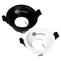 Plafonniers LED Orientables avec Réflecteur, Boîtier de Spot Moderne pour Downlights GU10 MR16 COB LED, Module Downlight en Aluminium