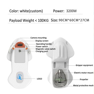 Esquís acuáticos eléctricos inteligentes para surf, flotadores eléctricos para adultos para principiantes, natación en las paletas de refuerzo de agua - Product Image 3