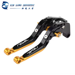 Leviers de frein et d'embrayage pliables et extensibles en aluminium CNC pour Honda CMX 500 CMC 300 Rebel300 <span class=keywords><strong>Rebel500</strong></span> 2017-2024 - Product Image 2