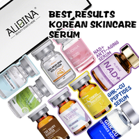 Sérum anti-âge professionnel ZS aux peptides PDRN, formule coréenne de soin de la peau au DNA de saumon pour le renouvellement et le repulpage cutané, gamme Skin Booster
