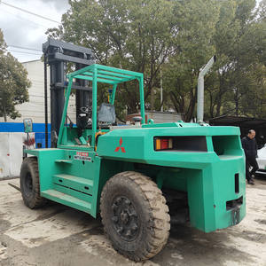 รถยกมือสองญี่ปุ่นแท้ Mitsubishi FD150 สำหรับคลังสินค้า ระบบบังคับเลี้ยวแบบยืดหยุ่น สภาพการทำงานสมบูรณ์ ราคาถูก - Product Image 4