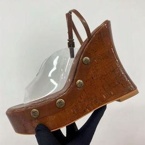 Ankle Strappy Sandalias Planas Outdoor Wedge Platform Slipper Sepatu Women Shoes Summer <b>Sandals</b> - Product Image 6