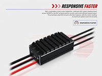 Contrôleur de vitesse de moteur sans balais BLDC de qualité industrielle ESC U120 V2 5-14S LiPo 120A Max, puissance de sortie 1,1-6,2 kW, protection IP67