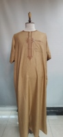 Thobe de sommeil doux respirant pour hommes Robe de prière islamique Gsb en relief Offre Spéciale Maroc Robe avec combinaison pour l'Afrique