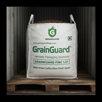 Sac de stockage hermétique FIBC 1500 kg pour céréales organiques, anti-humidité, étanche à l'air, sans fumigation chimique nécessaire