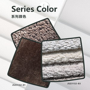 En stock, vente en gros |   <span class=keywords><strong>Tissu</strong></span> Chenille Tissé Imperméable 100% Polyester de Haute Qualité, Couleur Unie, Épaissi, Aspect Lin, pour <span class=keywords><strong>Tapisserie</strong></span> - Product Image 5