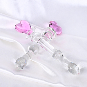 Varitas <span class=keywords><strong>de</strong></span> Masaje Curativas <span class=keywords><strong>de</strong></span> Diseño Novedoso, Artesanía Popular, Venta al por Mayor, con Cristal <span class=keywords><strong>de</strong></span> Corazón <span class=keywords><strong>Rosa</strong></span> para Mujeres - Product Image 4