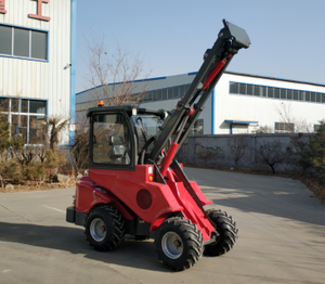 चीन 850 किलोग्राम टेलीस्कोपिक व्हील लोडर d840 जापानी इंजन के साथ - Product Image 2