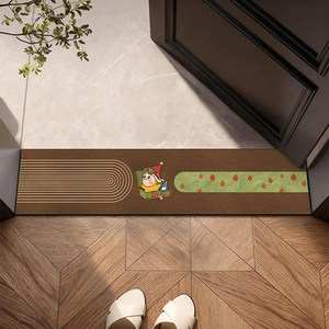 Tapete de Tierra de Diatomeas Rectangular con Diseño de Dibujos Animados, Tapete Absorbente Antideslizante para Entrada del Hogar - Product Image 4