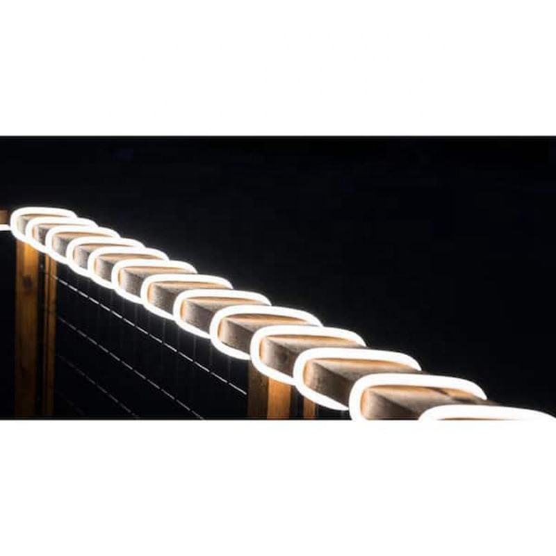 25mm Diameter 360-degree Tube Neon Flex IP67 Waterproof 24V LED Strip Light for Outdoor Decorations