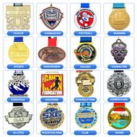 Échantillon gratuit, concevez votre médaille personnalisée, taekwondo, badminton, basketball, marathon, médaille sportive 3D, métal, laiton, alliage de zinc