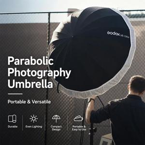 Parapluie diffuseur de studio photo Godox UB-105D le plus demandé avec réflecteur - Product Image 2