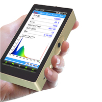 Spectromètre portable HOPOOCOLOR OHSP350F pour la mesure de la luminosité, de la CCT, du CRI et du spectre