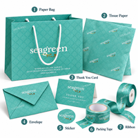 Sacs shopping personnalisés avec logo, poignées en corde de coton, sacs cadeaux verts pour toutes les occasions, sacs cadeaux pour invités de mariage, sacs cadeaux pour la vente au détail, spa, bijoux