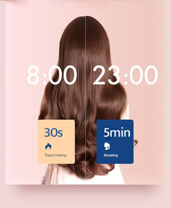 ที่ม้วนผมแบบมีคลิปหนีบปรับอุณหภูมิ<span class=keywords><strong>ผม</strong></span>แบบคลื่นแท่งดัดผมทรงข้าวโพดสดใสและทันสมัย - Product Image 4