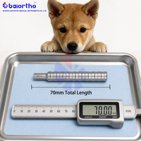 Guide de perçage à verrouillage professionnel pour chirurgie orthopédique vétérinaire 1,8 mm pour système ALPS 5 en titane, instruments et outils de chirurgie osseuse pour animaux de compagnie