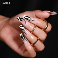 Échantillon à 1 $ Gel de Vernis Semi-Permanent Étiquette Privée pour Ongles UV LED, 24 Couleurs, Gel Liner de Peinture, Art d'Ongles, Fabrication Personnalisée OEM ODM