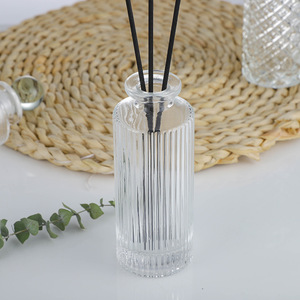 Jarrón de Vidrio Tallado Personalizado con Logotipo, para Aromaterapia, con Varillas de Ratán, para Dormitorio, Baño, Hotel, Fragancia, Paquete al por Mayor - Product Image 4
