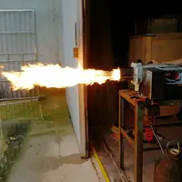 משרפה מחדש שריפת מכשיר 100-200kw פסולת מנוע רכב שמן שחור שמן ונפט כבד ירה מבערים