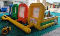 Jeux gonflables commerciaux 4-en-1 pour événements extérieurs et enfants
