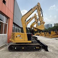 Excavatrice hydraulique CAT 310 d'occasion, pompe à moteur fiable, 10 tonnes, qualité OEM pour les travaux agricoles et de construction, Cat310 et usage domestique