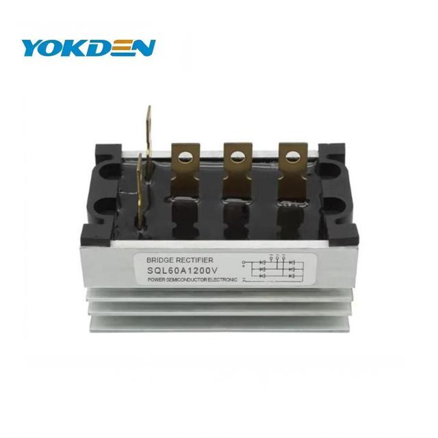 60A 1600V Three-phase Rectifier Bridge SQL60A T-Style Pin Generator Spare Parts