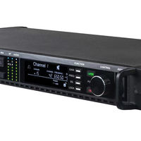 AD4Q 4 canales inalámbrico DJ Karaoke sistema de micrófono RGB iluminación Cancelación de ruido micrófono condensador para escenario