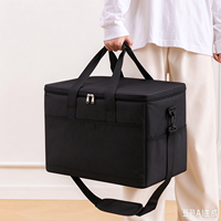 Sac isotherme premium personnalisé avec logo, glacière portable, sac de transport thermique pour aliments, idéal pour la livraison d'épicerie, les barbecues, le camping et les escapades de fin de semaine