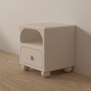 Muebles Infantiles Duraderos: Mesita <span class=keywords><strong>de</strong></span> Noche Moderna Minimalista <span class=keywords><strong>de</strong></span> <span class=keywords><strong>Madera</strong></span> Maciza para Dormitorio y Comedor para Niños y Niñas - Product Image 3