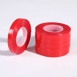 Nhà Cung cấp Heavy Duty Red trong suốt không thấm nước cá nhân dính Double Sided Acrylic Foam Tape - Product Image 3