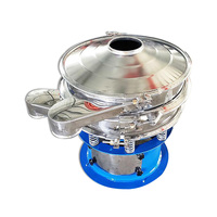 Rotierendes Vibrationssieb mit Motor, Edelstahl Kreissiebmaschine für Feinpulver, Chemische Anwendung 60-800kg/h