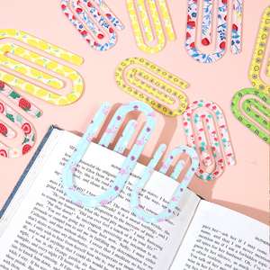 Clip de Plástico Gigante Personalizado con Impresión Digital de Alta Definición, Clip de Acrílico para Libros, Planificador Artístico, Manualidades de Plástico para el Día del Maestro - Product Image 5