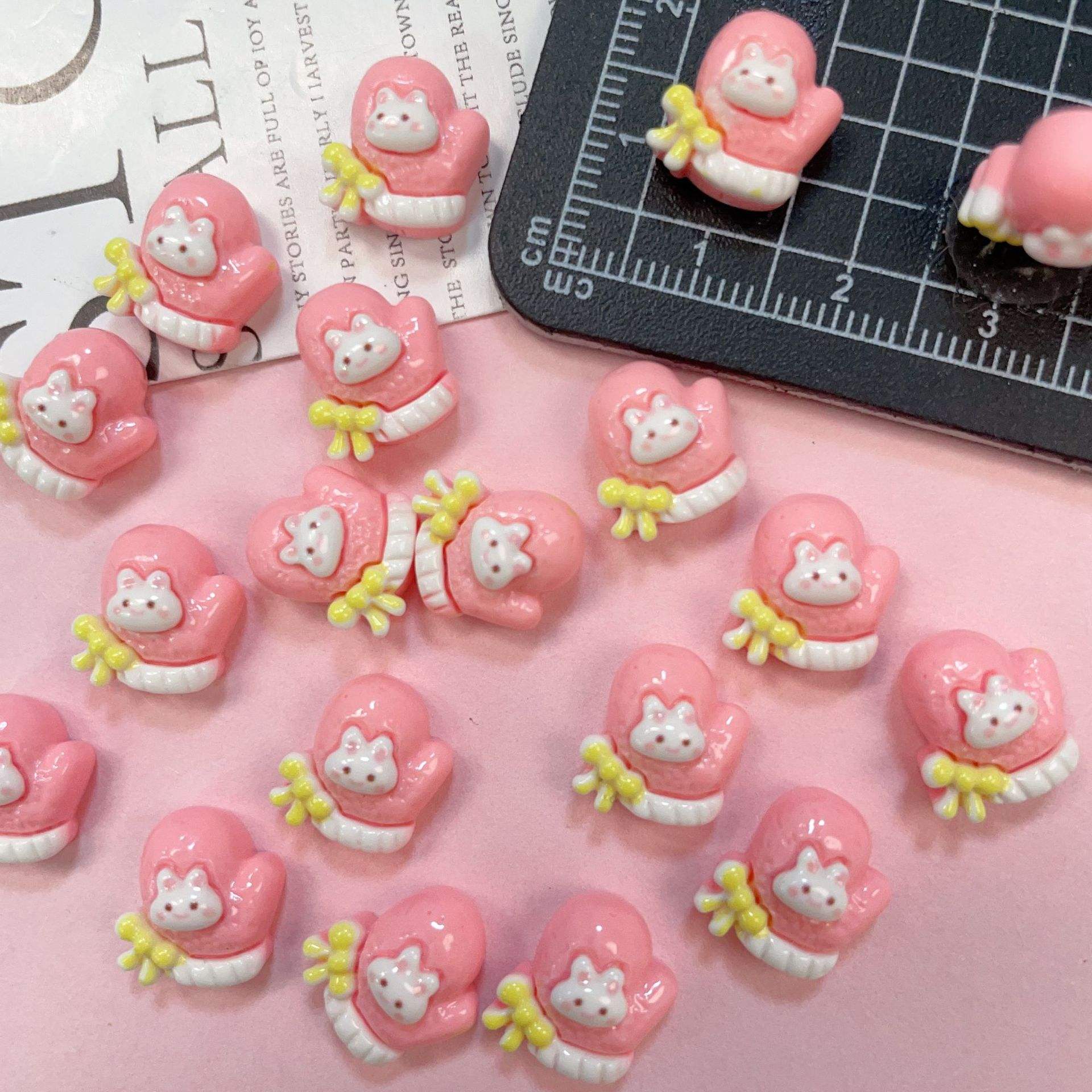 ผ้าเช็ดตัวลายกระต่ายขนาดเล็ก