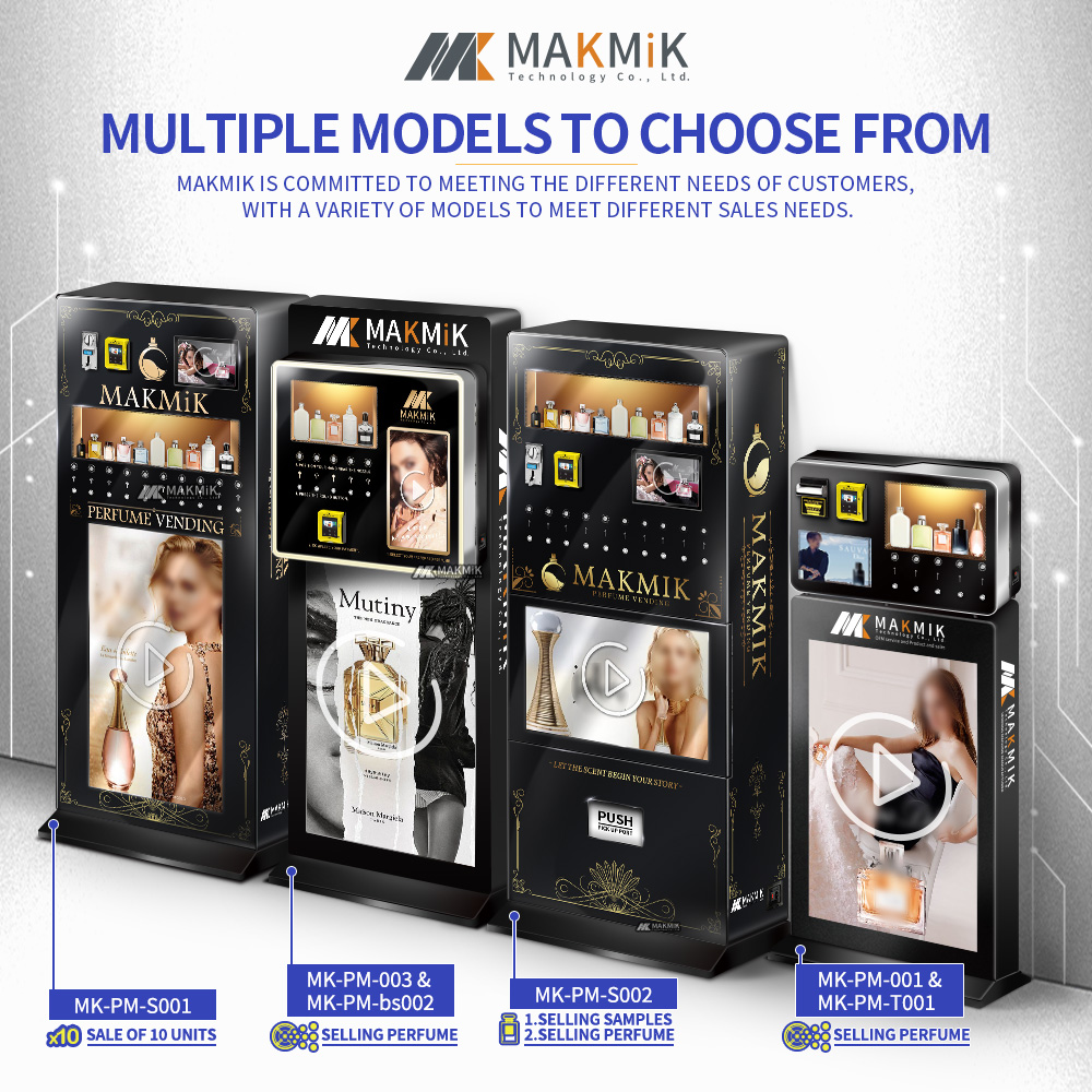 Perfume Machine - Perfume Vending Machine - Smart Spray & Payment