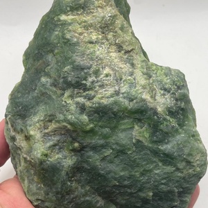 Piedra Natural de Jade Xiuyan en Bruto, Gema sin Pulir, Espécimen Mineral, Decoración para el Hogar, Cristal Curativo, Reloj de Escritorio Coleccionable - Product Image 3