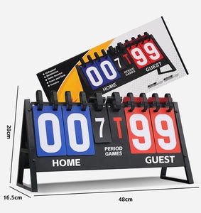 Tableau de scores portable de table pour le sport, avec système de retournement de feuilles, pour enregistrer les scores - Product Image 2