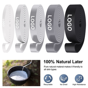 Wholesale Custom Printed Pull Up Assist <b>Bands</b> Elastic Latex Power Resistance <b>Bands</b> for Gym <b>Workout</b> Assisted Pull Up Stretching - Product Image 1
